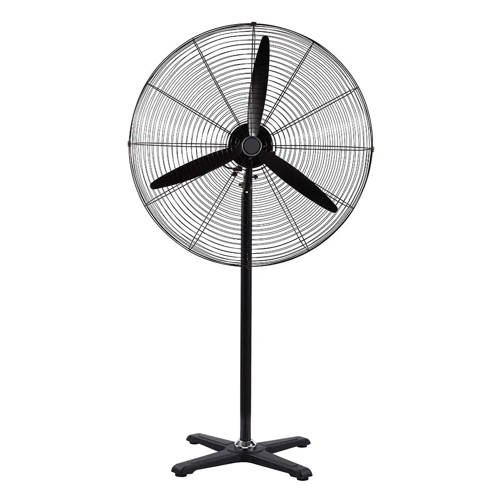 Промышленный напольный вентилятор 26 дюймов, 3 лопасти