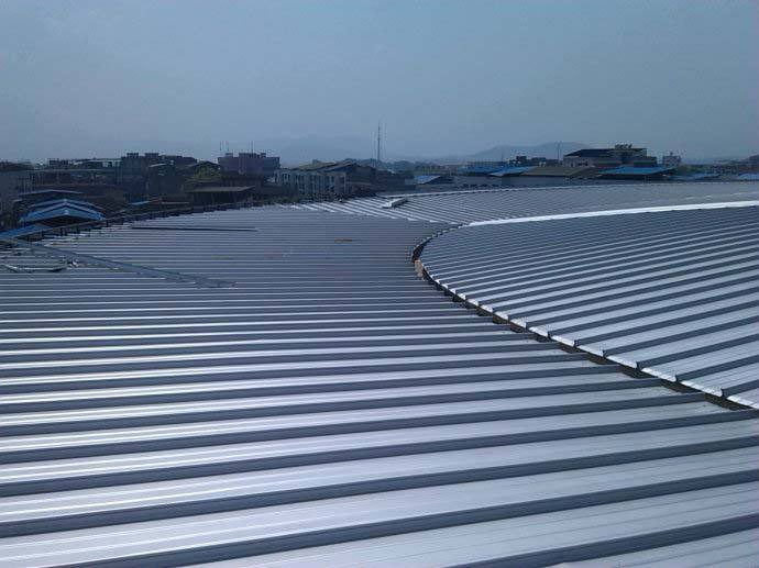 Premium Canopy Roofing Foam System with Insulated Al-Mg-Mn Panels