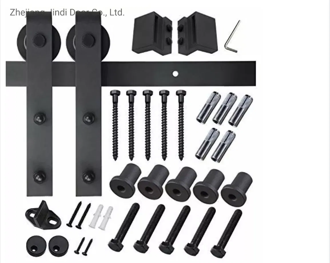 Heavy Duty Sliding Barn Door Hardware Track Kit Sliding Door Accessories