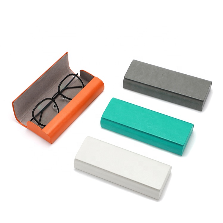 High Quality Hand Made Portable Magnetic Metal Eyewear Box Sunglasses Custom Glasses Case_Algz_160