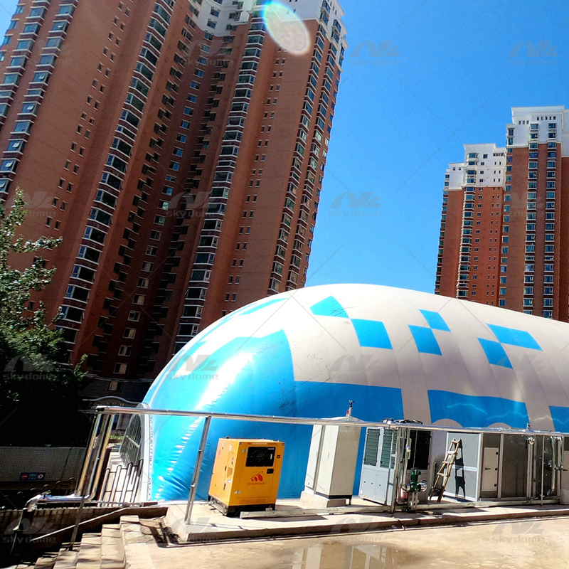 Swimming Pool Dome with Constant Temperature