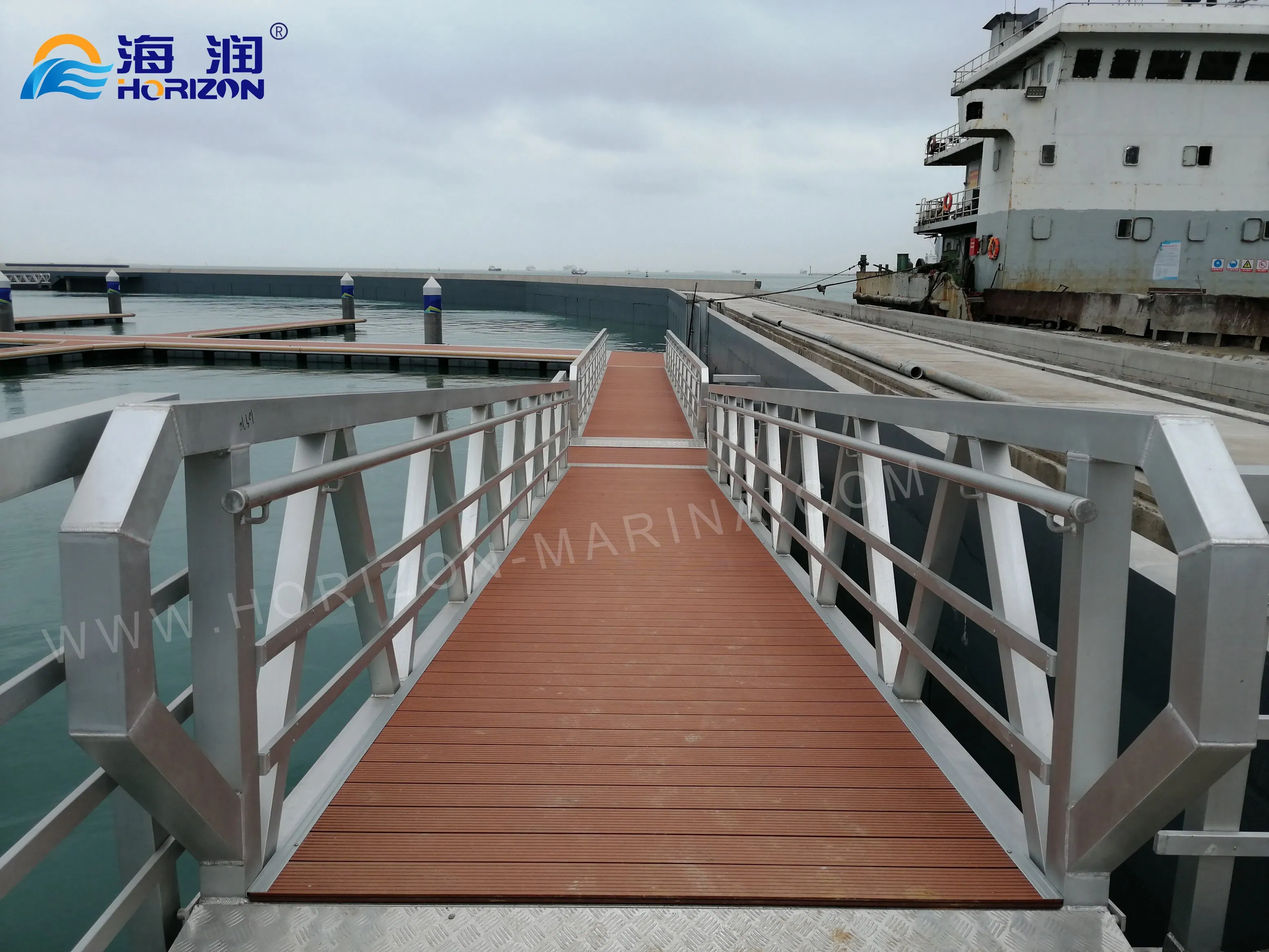 Marine Aluminium Gangway Ladder Ramp
