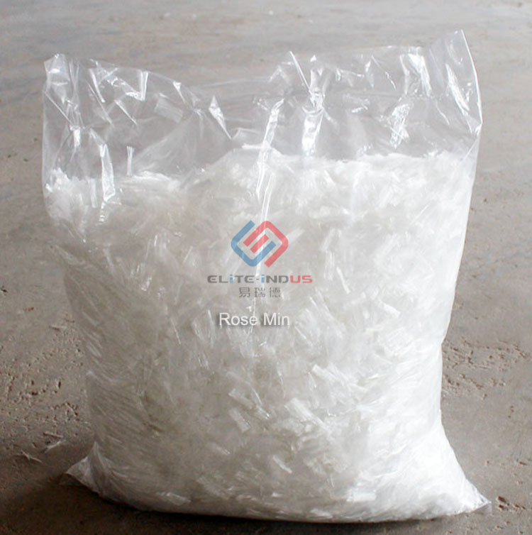 Crack Prevention PP Mesh Fibre for Concrete and Mortar