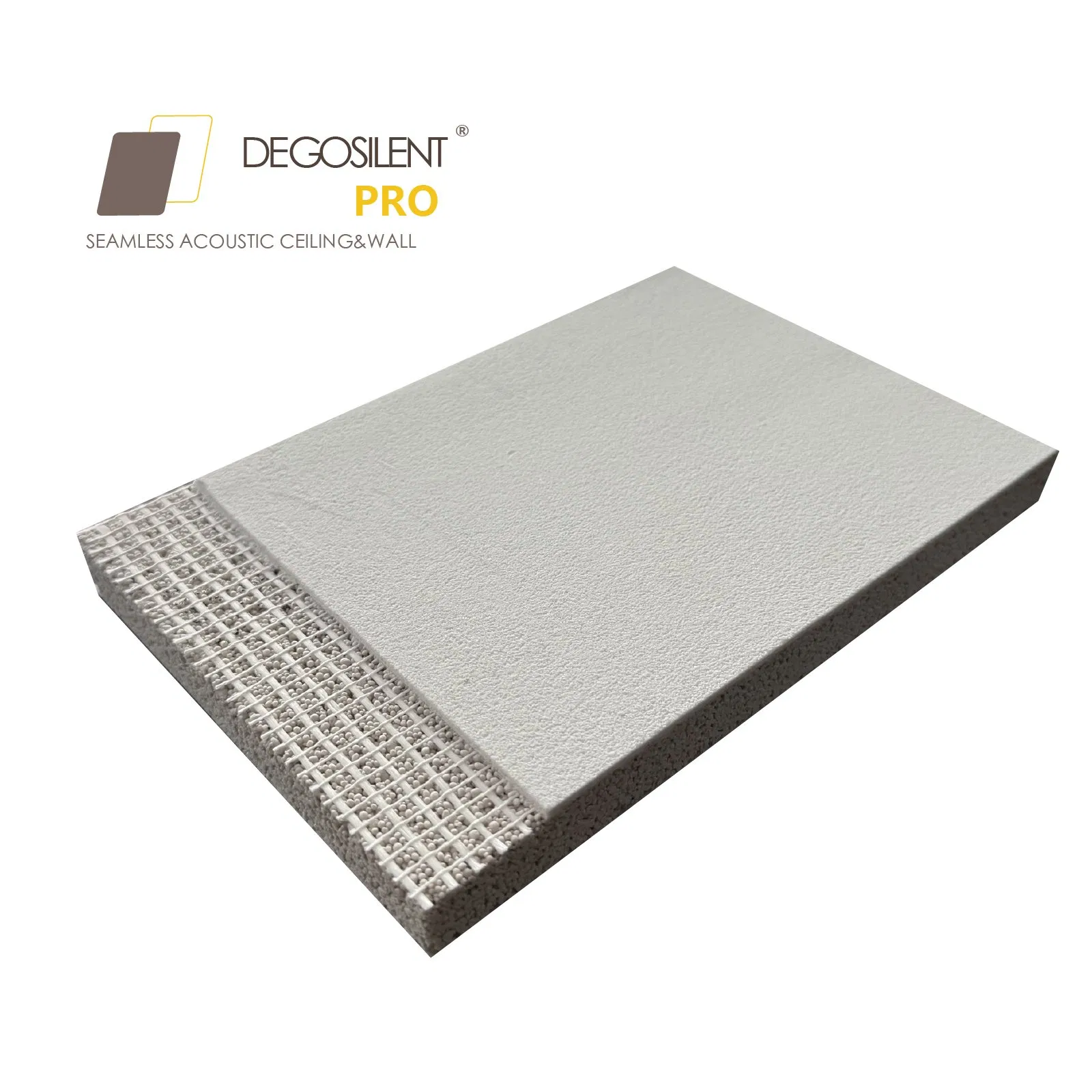Seamless Acoustic Ceilings and Wall Seamless Sound Absorbing Acoustic Plaster System