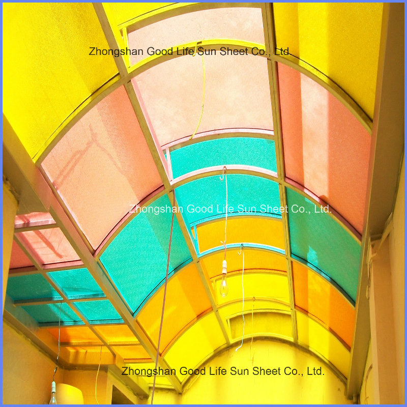 Supply 100% Virgin Bayer and Ge Polycarbonate Embossed Sheet