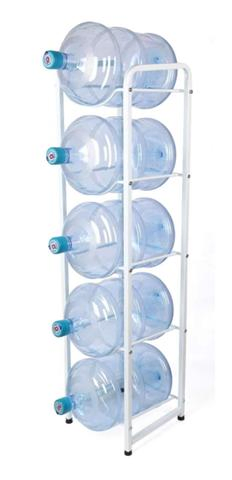 5 Layers 3/4/5gl Water Bottle Display Stand Shelf Metal Cradle Rack (HBC-S5)