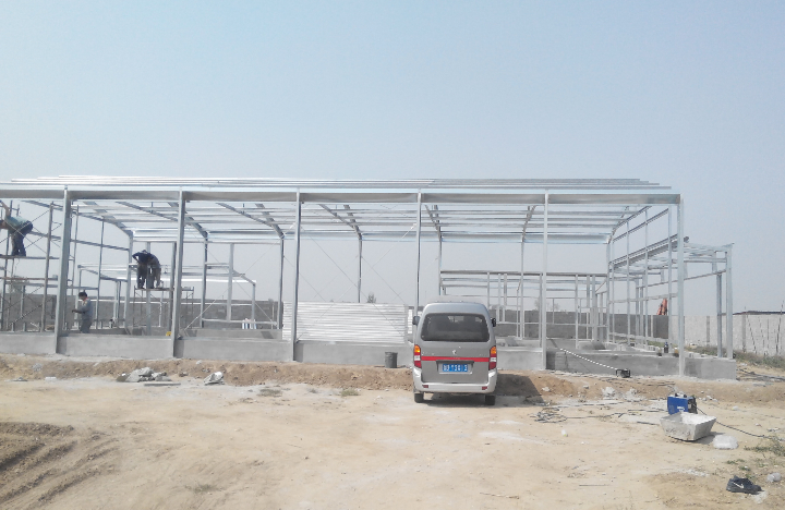 Light Steel Frame Modular Chicken House with Full Equipment From China