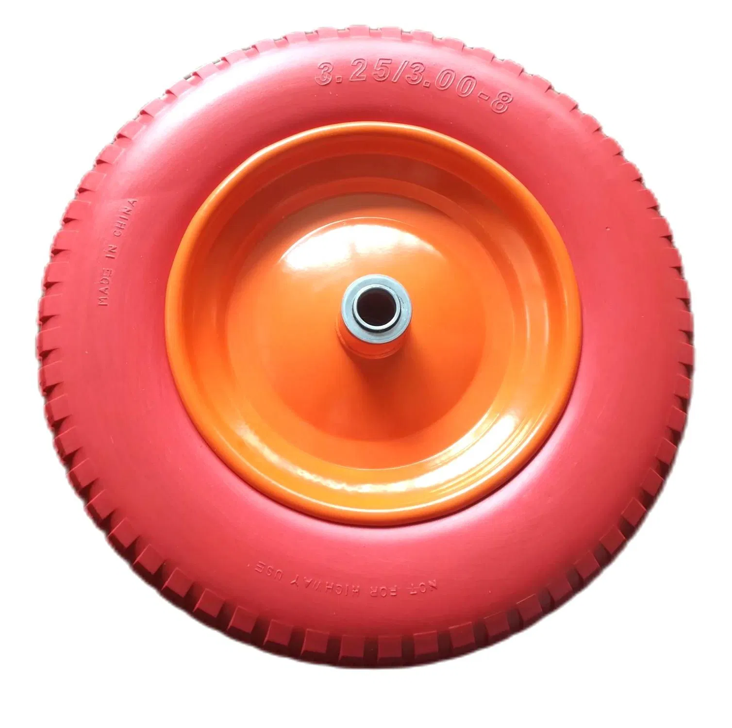 Qingdao Factory 4.00-8 Pneumatic Rubber Wheel with PU Foam for Hand Truck, Trolley, Wheelbarrow