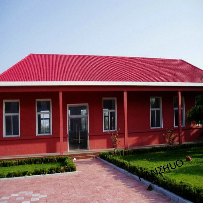 ASA Coated PVC Anti-Corrosion Soundproof Weatherability Synthetic Resin Roofing Tile