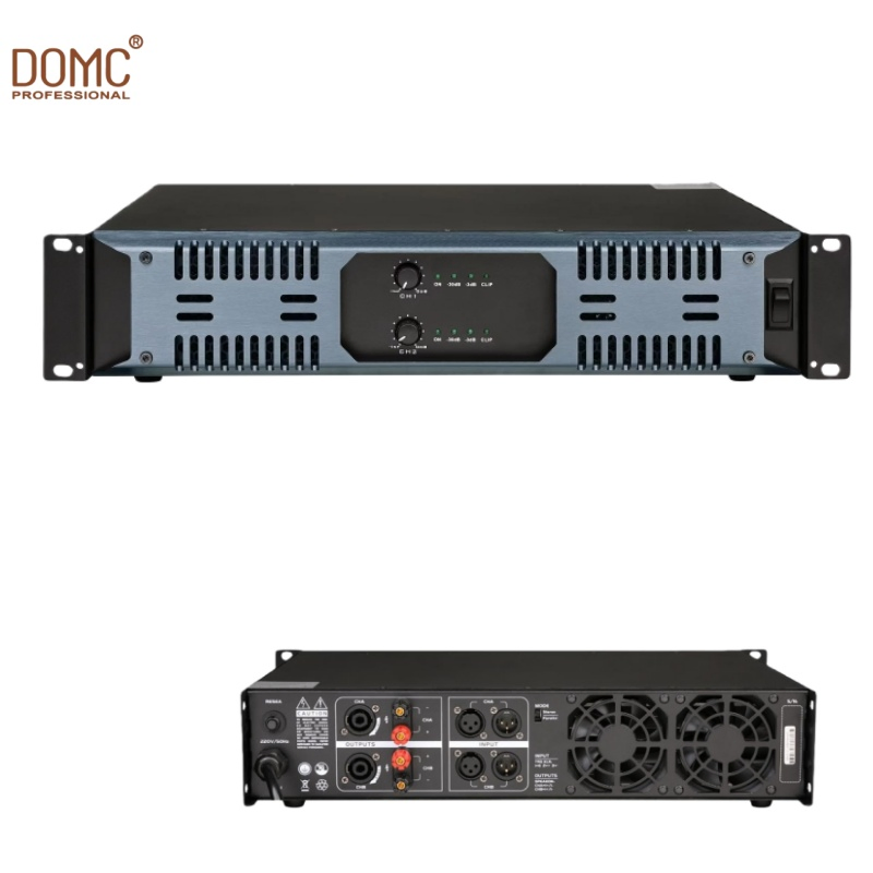 Domc 6210 Two-Channel Amplifier: 18kg, 1000W Power for Home Use
