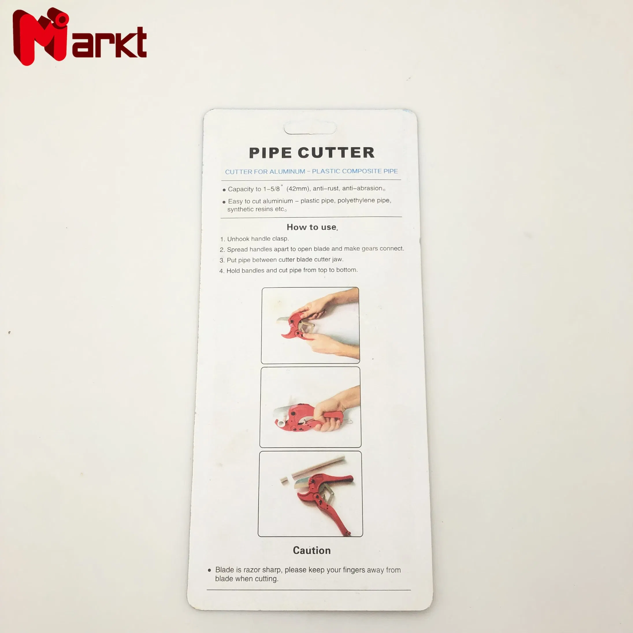 Aluminum Alloy Body Ratchet Shear Stainless Blade PVC Pipe Cutter