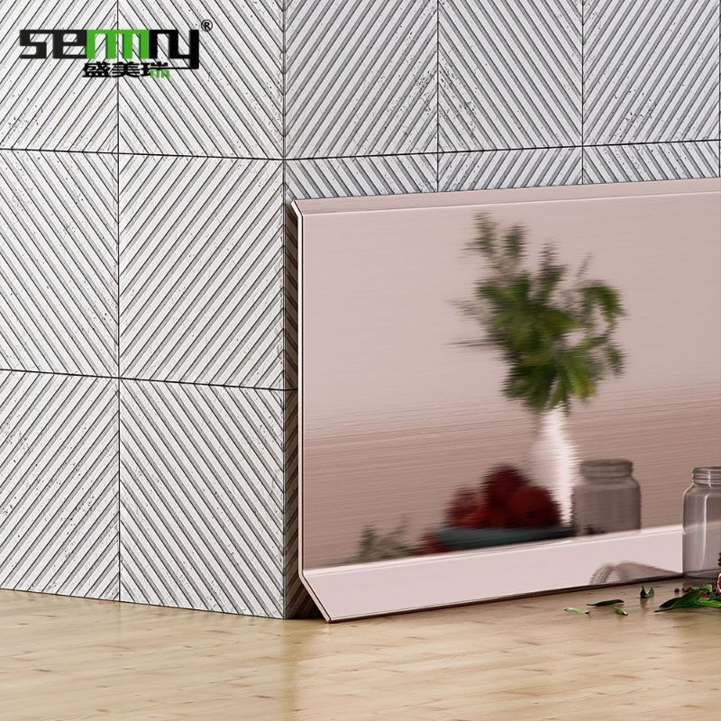 Factory Wholesale Wall Panel Stainless Steel Skirting Board