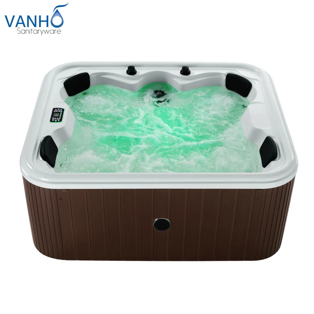 Modern Style Outdoor SPA Pool Bathtub with Control System, Water Massage, Whirlpool