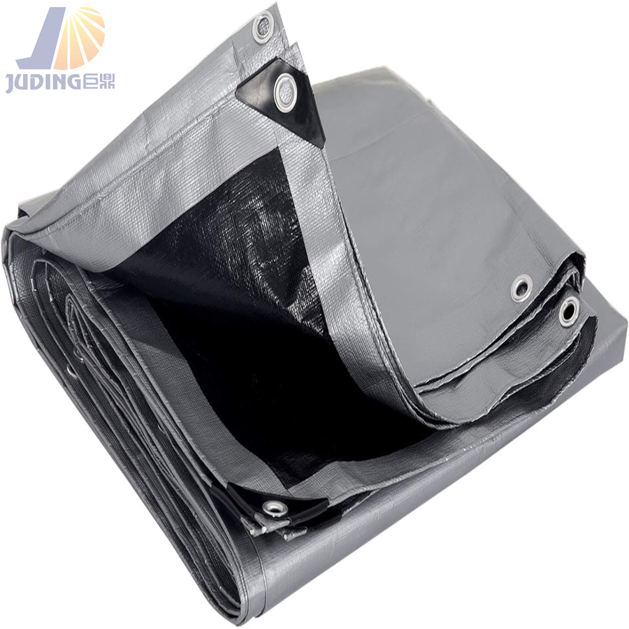 Plastic Canvas Sheet PE Tarpaulin Blue Color Waterproof Outside Cover Truck Cover