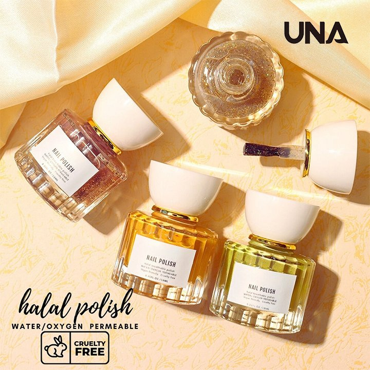 Fast Drying Water Based Nail Polish No Toxic Breathable No Toxic for Kids DIY Halal Nails Polish