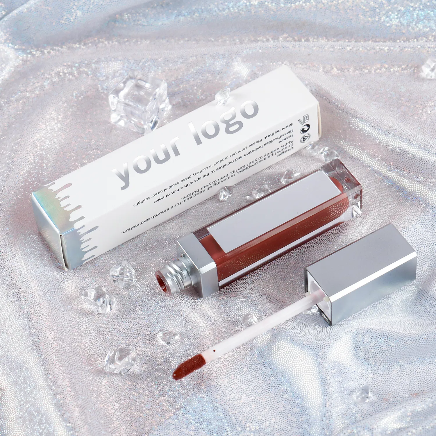 Fast Shipping Custom Logo Vegan Boxes Packaging Long-Lasting Makeup