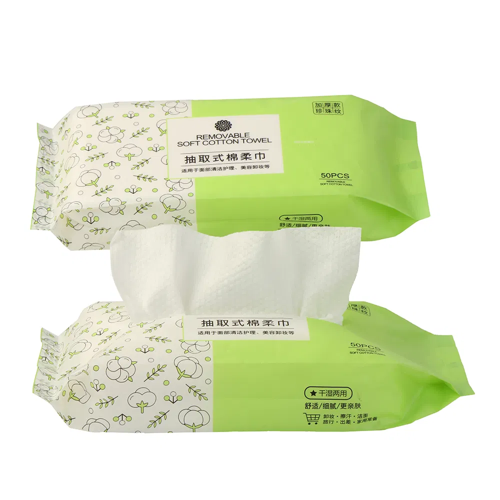 Hot Sale Feminine Facial Cleansing Wipes Custom Makeup Remover Wipe