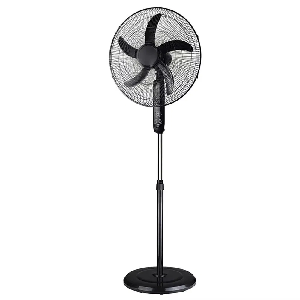 6 Inch Stand Fan with 18mm Copper Motor 3 Speed 400mm PP Blades Oscillating Wire Grill CE Approved BS Plug 1.3m Height