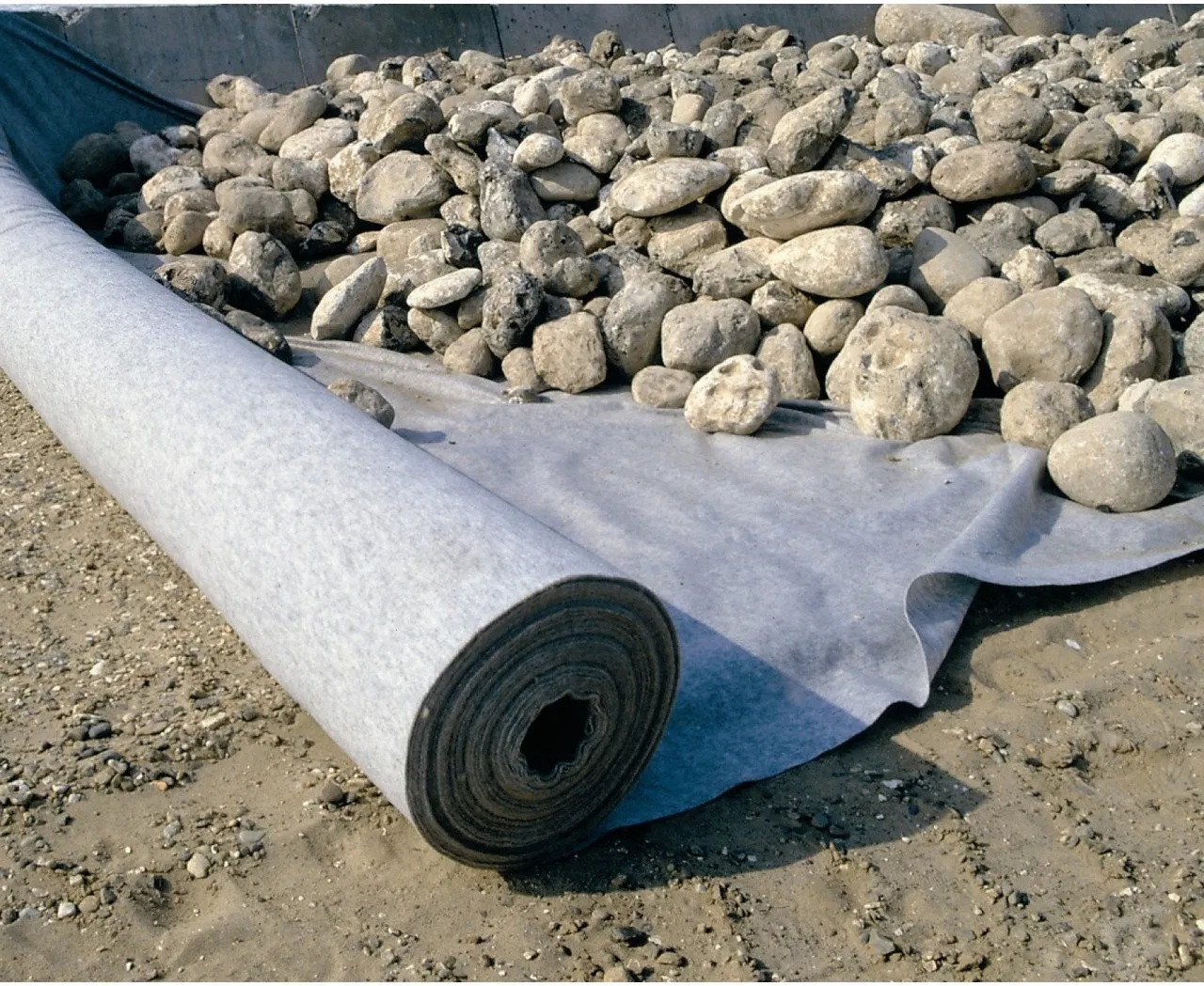 Railway Track Bed Solutions Anti-Vibration Filament Geotextile with 20+ Year Durability