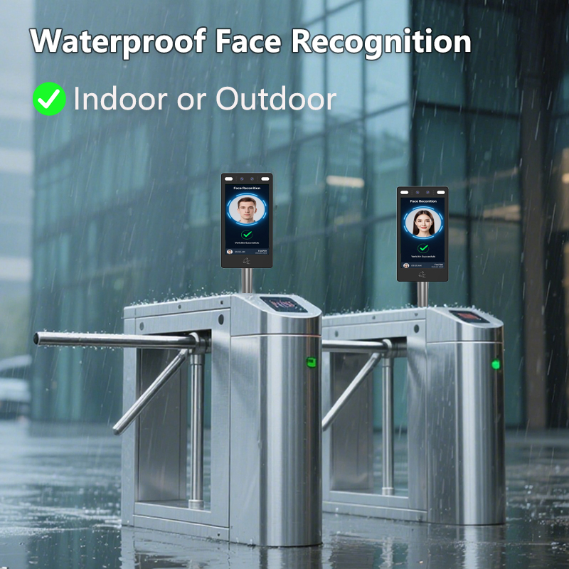 Suntek Biometric Access Control System Night Vision IC/ID Card Reader Free API Motion Detection Fingerprint Facial Recognition System