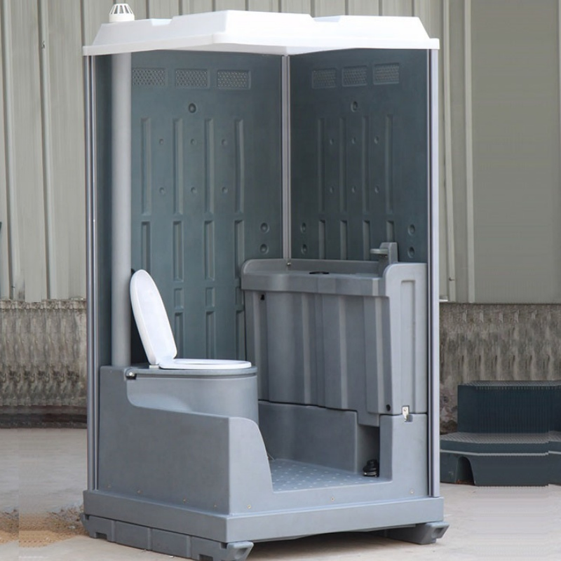 10% off Portable Toilet with Built-in Toilet Paper, Easy-Move Toilet