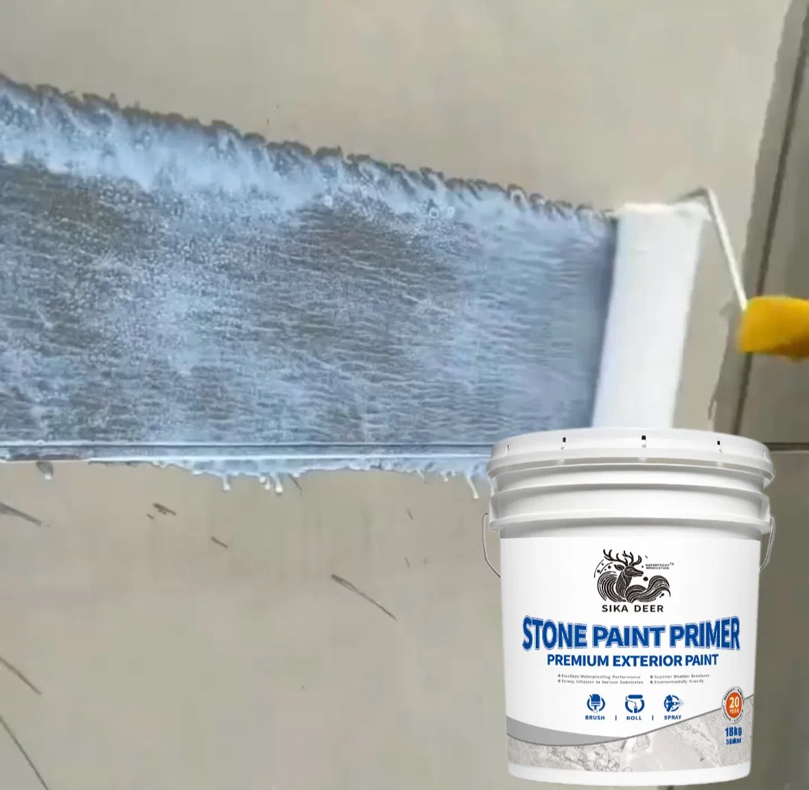 Deep Penetration Primer for Stone and Marble Finish Walls