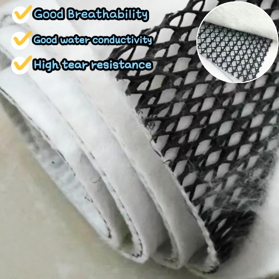 Permanent Drainage Infrastructure: 3D Composite Geonet for Canal Slope Stabilization