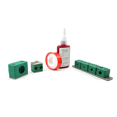 Rubber Pipe Clamp Pipe Tube Hose Supports Tube Single and Multiple Lines Holders