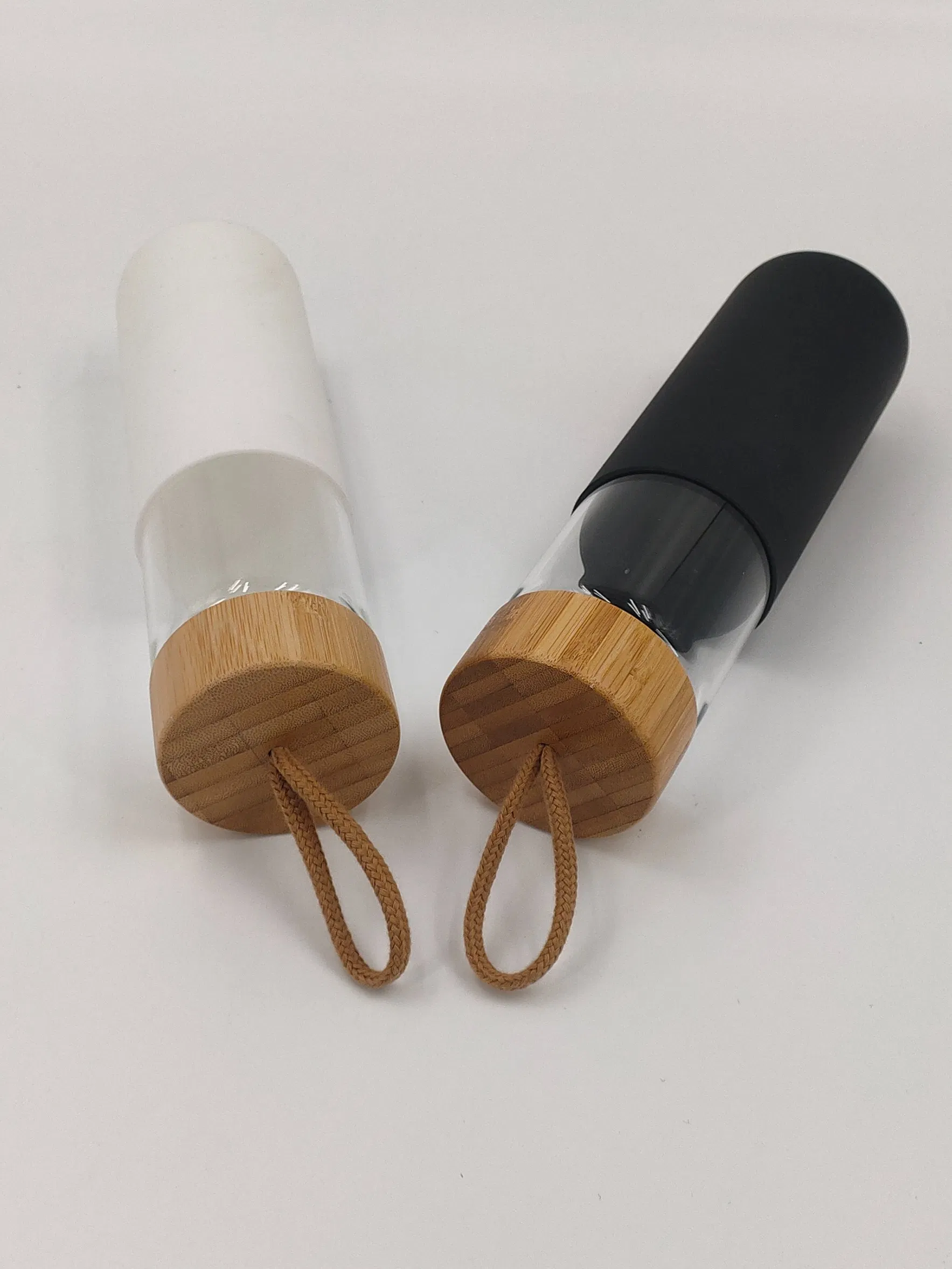 Термокружка из бамбука и нержавеющей стали, 500 мл