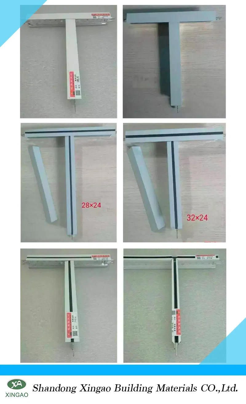 Factory Supply Metal Suspended Ceiling Suspension T-Grid Tee Bars