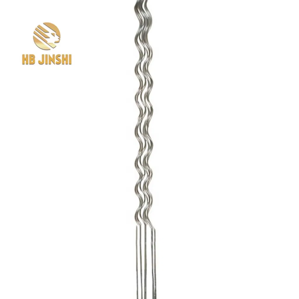 Heavy-Duty 180cm Steel Rod Spiral Support for Tomatoes