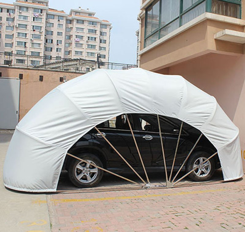 Iron Galvanized Easy Use Garage Outdoor Carport Canopy Folding Car Cover Foldable Tent for Car