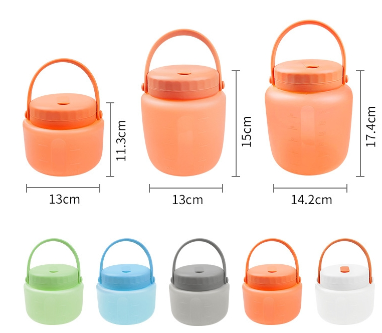 BPA Free High-Quality Silicone Sealed Fresh-Keeping Bag Bucket, Reusable Refrigerator, Food Storage Container