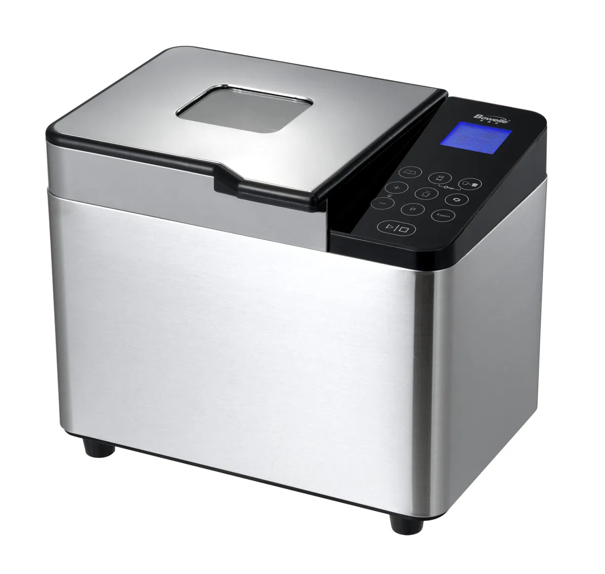 Automatic Mini Bread Maker with Yeast Dispenser and Nut Container