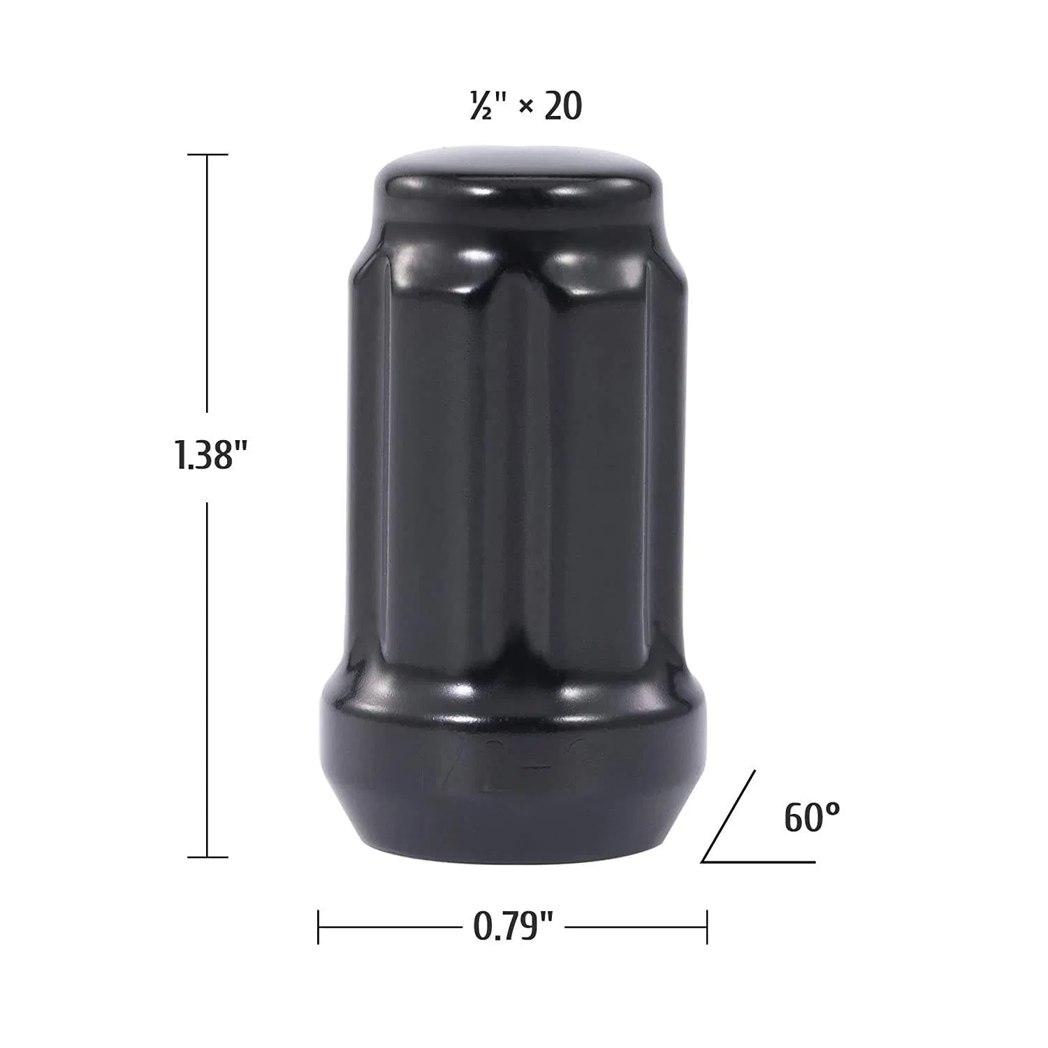M12x1.25 Шестигранная гайка для колесного диска