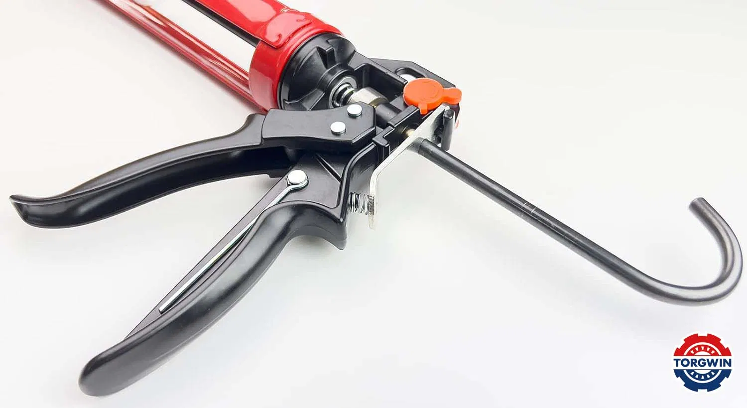 Heavy Duty Revolving Frame Caulking Gun, 1/10-Gallon Cartridge Capacity