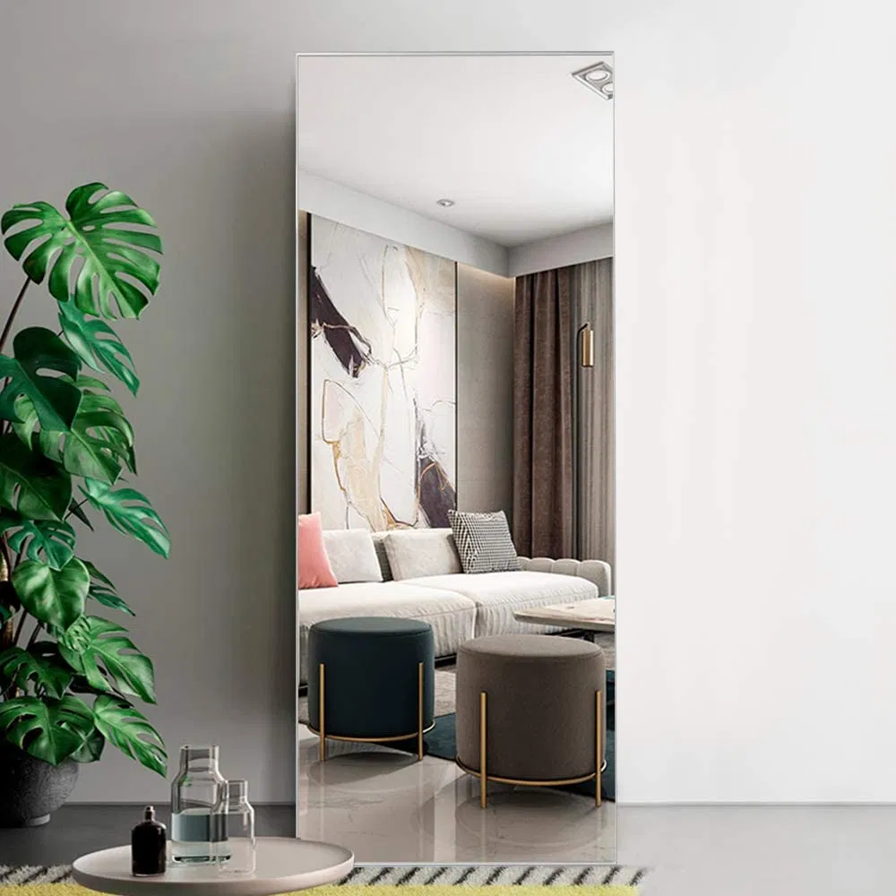 Stylish Full Length Dressing Mirror - Wall Mounted & Floor Standing
