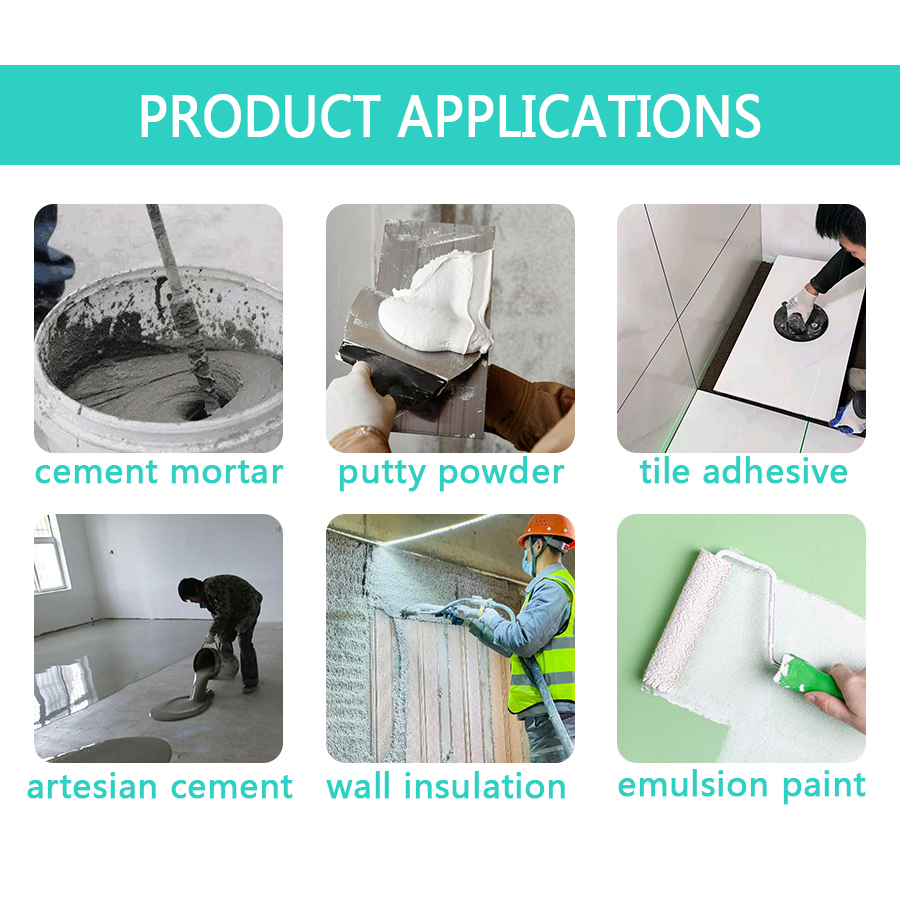 Chemical Polymer Modified Powder Flexible Ceramic Strong Thinset Mortar Cement Based Vae/Rdp for Dry Mix Mortar