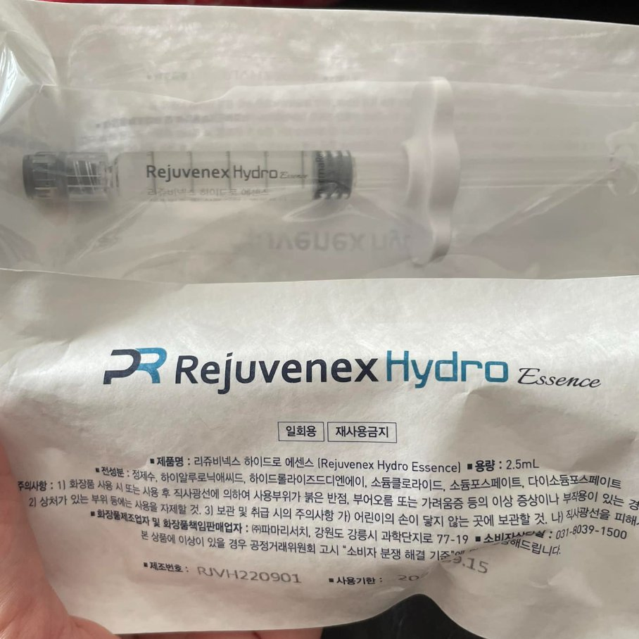 Korea Rejuvenex Hydro Profhilo Moisturizing for Face Neck Lifting Stimulate Collagen Regeneration