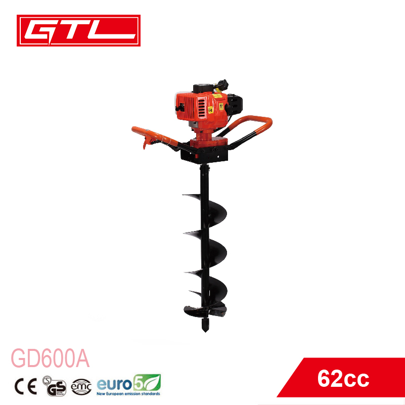 Agriculture Tool Ground Hole Drill Tree Planting Soil Digger 62cc Earth Auger (GD600A)