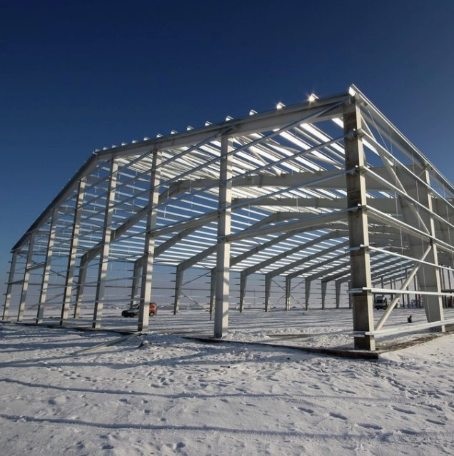 China Low Cost Prefabricated Workshop Warehouse Building Light Steel Structure for Sale