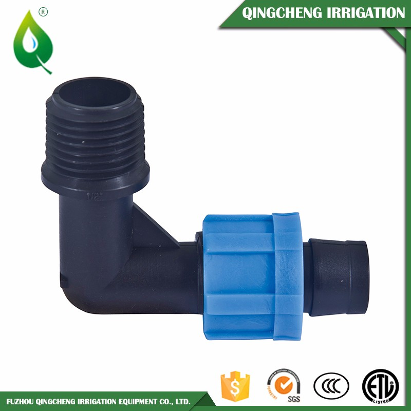 Male Threaded Tape Tee Clear PP Pipe Fittings