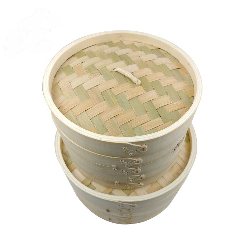 Бамбуковая пароварка многослойная