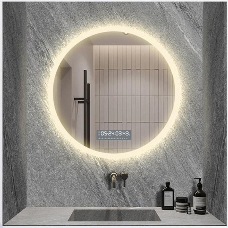 Умное LED зеркало для ванной с сенсорным экраном