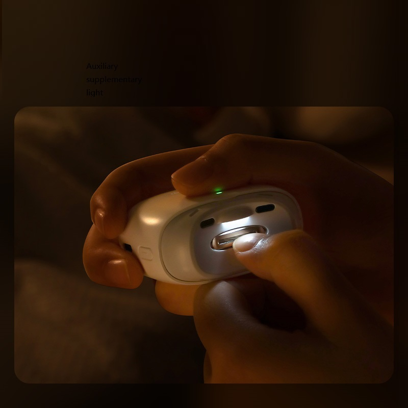 Seemagic Manufacturer Nail Cutter Clipper USB Charging Polisher Certified Automatic Auto Scissors Electric The Elderly Baby