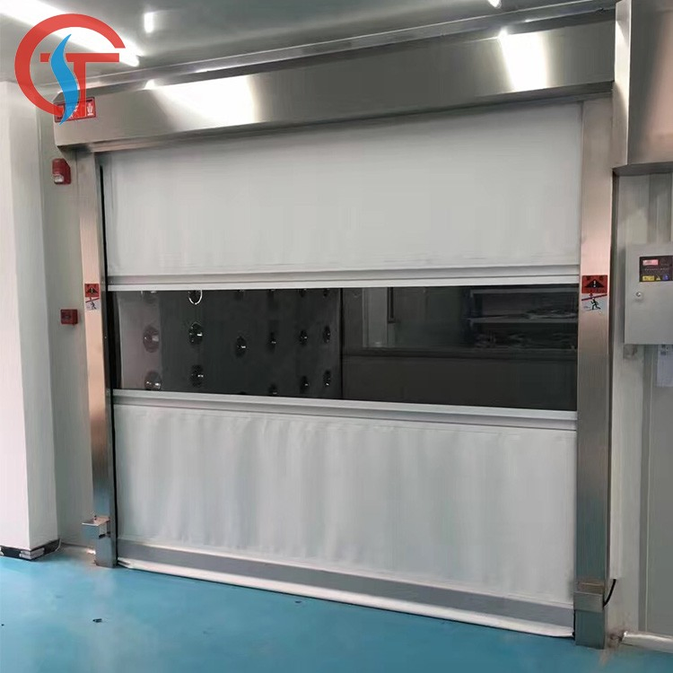 Industrial PVC Rapid Roll Door/Fast Automatic Rolling Shutter Door (ST-001)