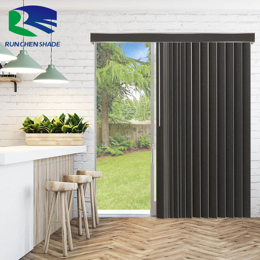 Modern Vertical Curtain Waterproof Electric Format Living Room