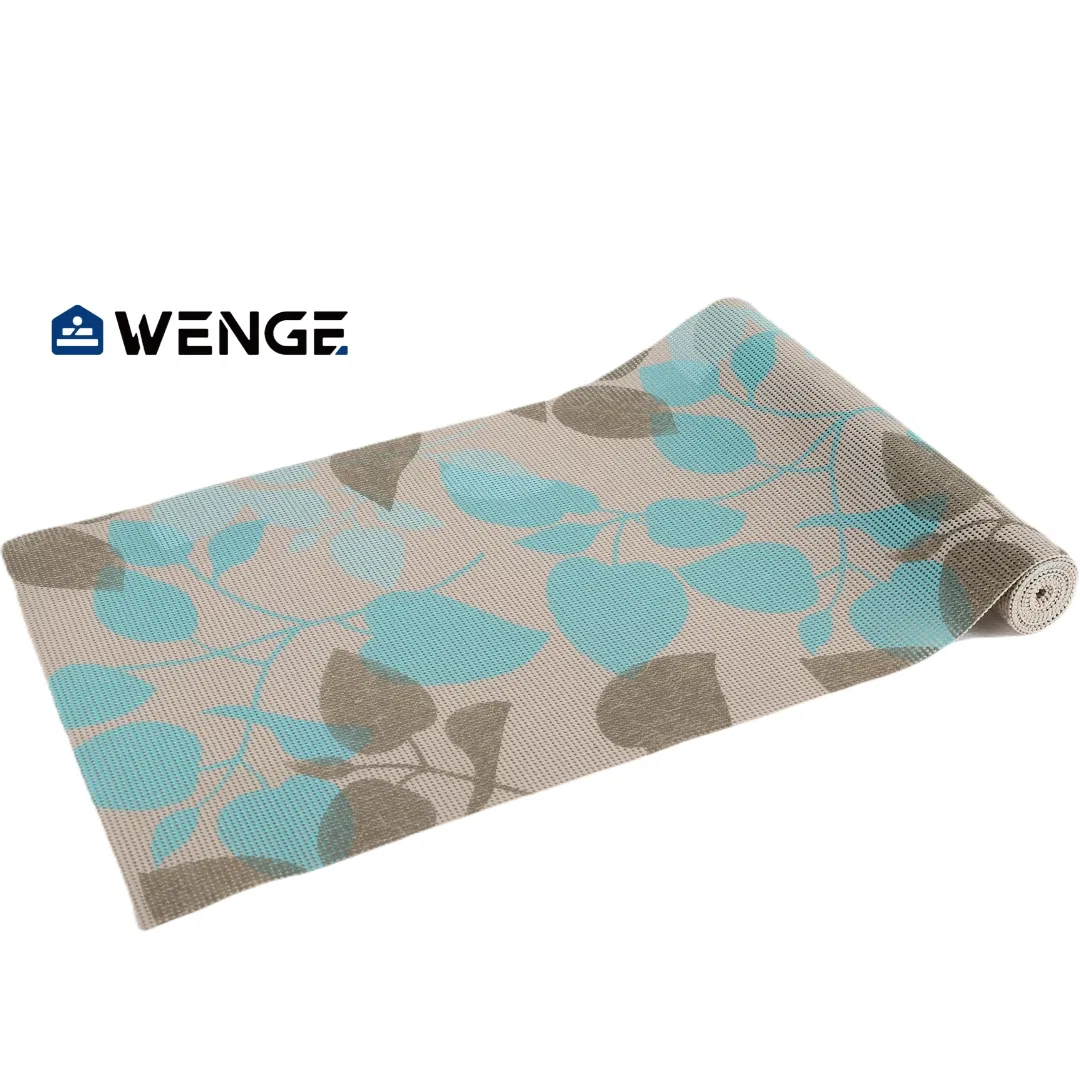 High Quality Custom Printed Shelf Liner Pretty and Colorful Non Slip PVC Drawer Mat