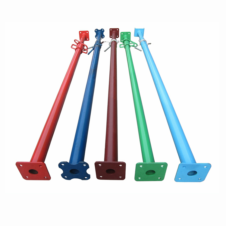 Q235 Steel Scaffolding Poles Jack Post Steel Acro Prop
