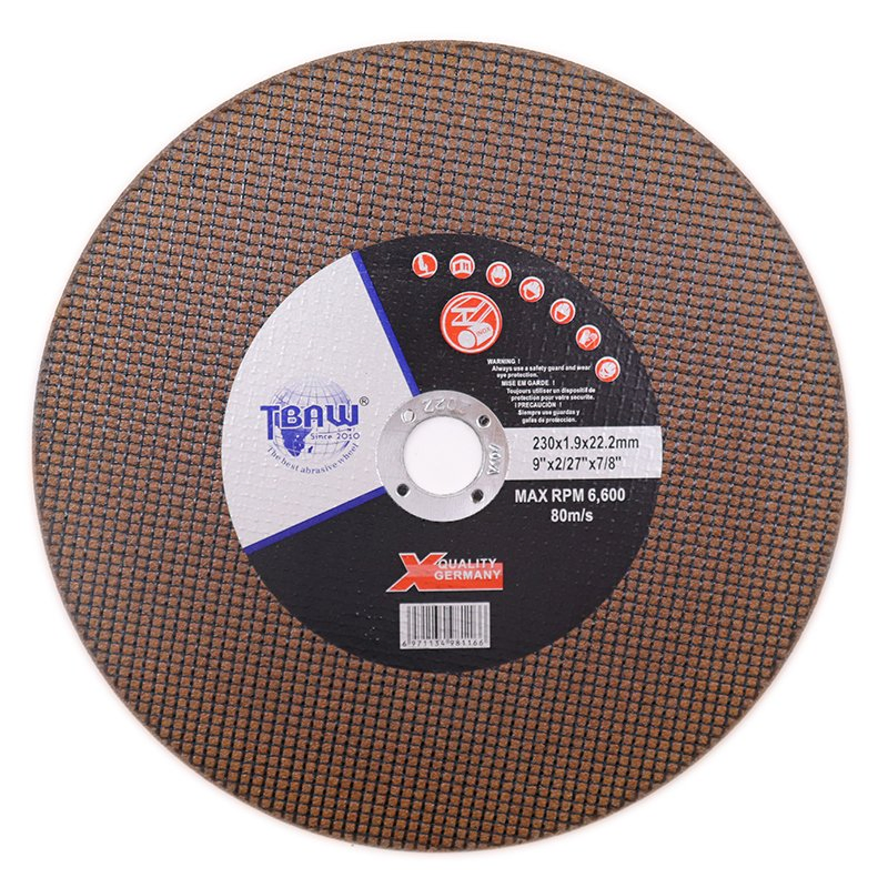 China Factory 9 Inch Big Size Cutting Disc for Inox Stainless Steel Cutting Tools
